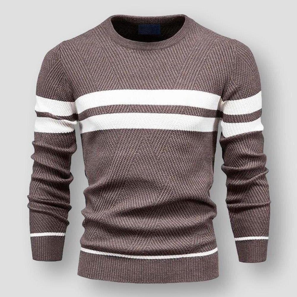 Saint Martin Birmingham Sweater – Men’s Cozy Striped Knit