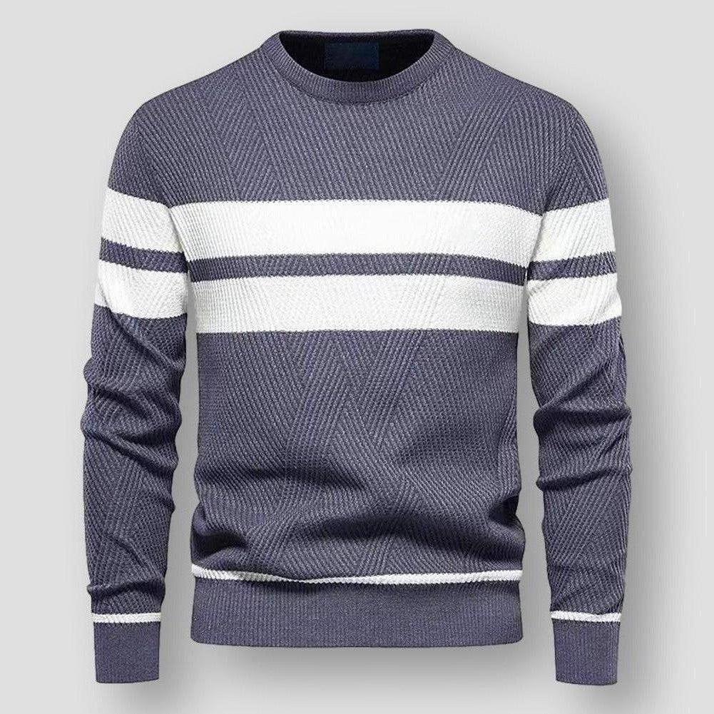 Saint Martin Birmingham Sweater – Men’s Cozy Striped Knit
