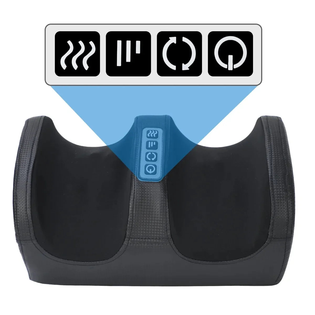 RelaxPro: Electric Shiatsu Foot Massager – Deep Tissue Heated Relief for Tired Muscles