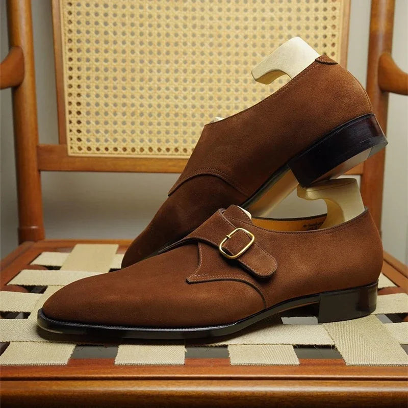 Francesco de Vico Genuine Suede Casual Dress Shoes