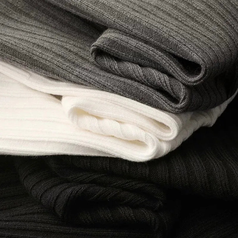 Giovanni Men’s Knit Half Zip Polo Sweater – Quarter Zip Sweater