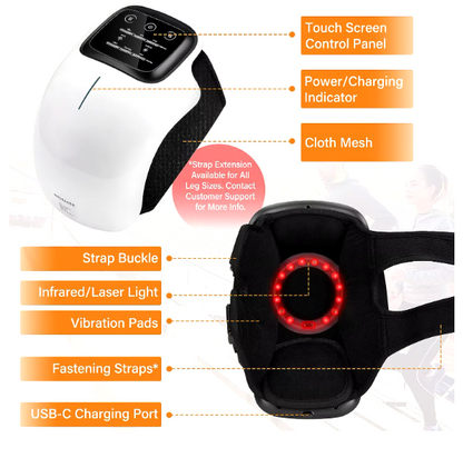 Knee Massager Infrared Heat and Vibration Knee Pain Relief