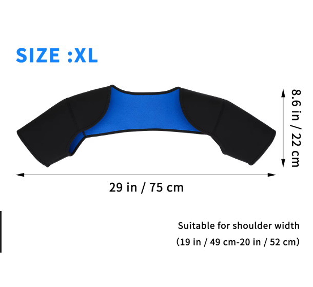 Fitness Shoulder Double Shoulder Sleeping Warm Support