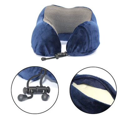 Soft U-Shape Travel Pillow Massage Neck Pillow