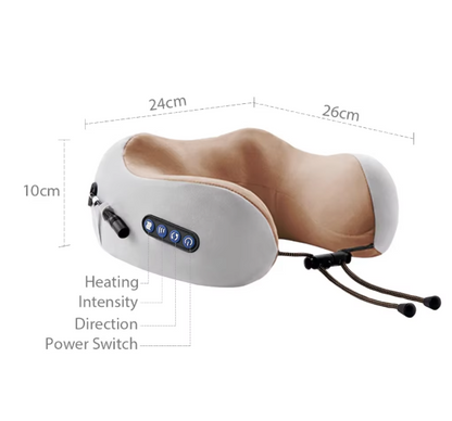 Heating Vibration Kneading Electric Neck and Shoulder Massage Pillow