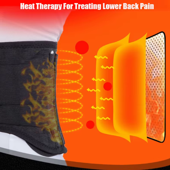 Tourmaline Self-Heating Magnetic Therapy Lumbar Support Belt