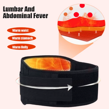 Tourmaline Self-Heating Magnetic Therapy Lumbar Support Belt