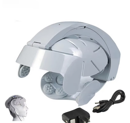 NEW Electric Acupoint Head Massager Helmet