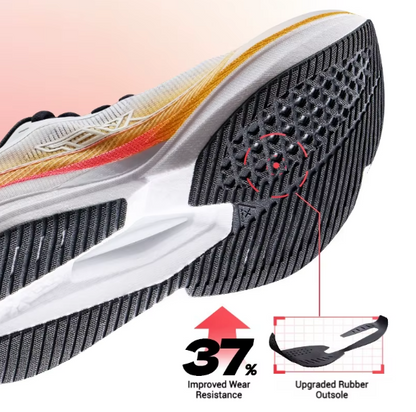 Integral Insole Men Running Comfortable Stability Cushion Sneakers