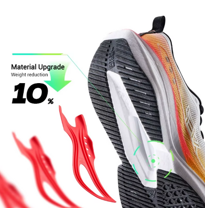 Integral Insole Men Running Comfortable Stability Cushion Sneakers