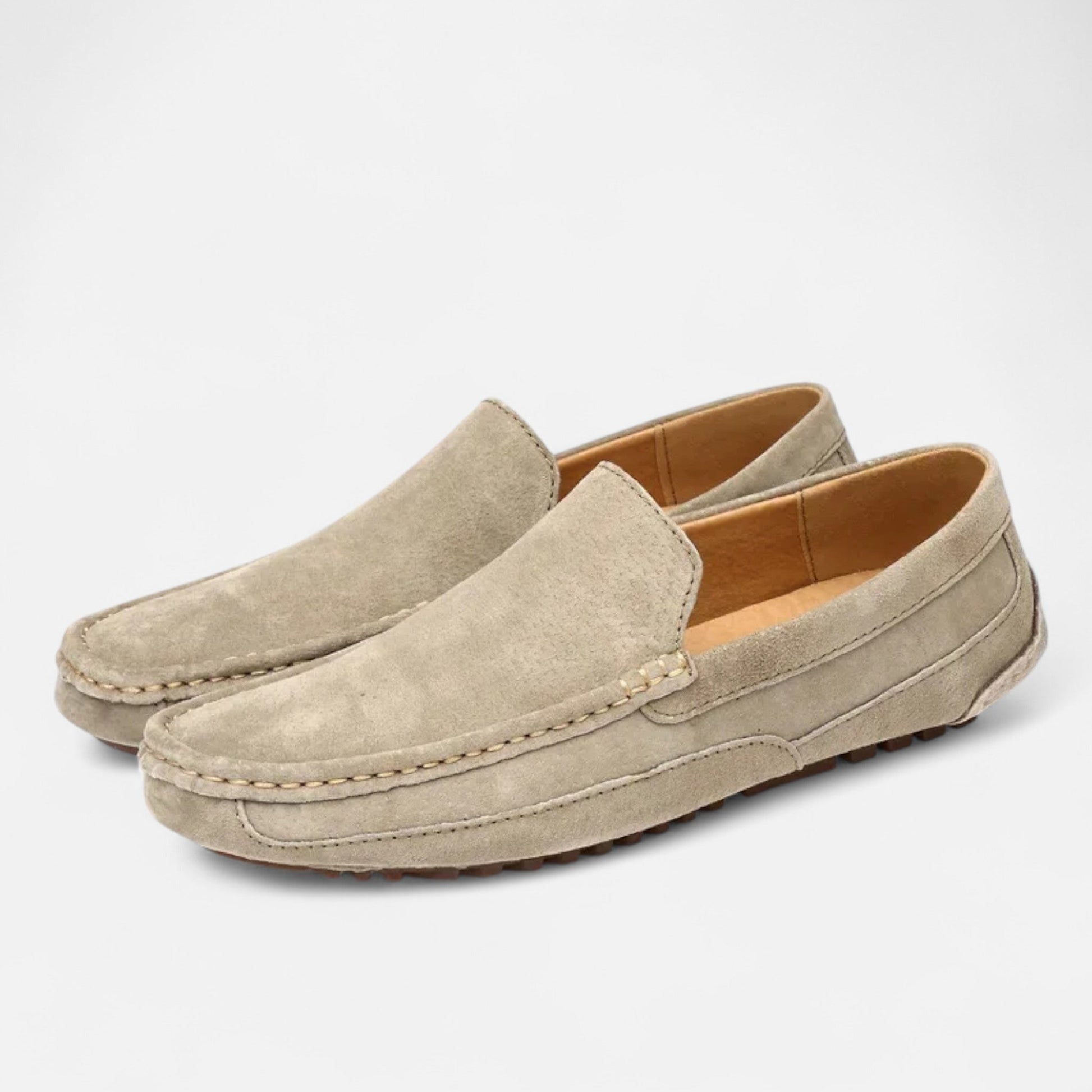 Ariste Men’s Suede Leather Loafers – Luxury Casual Moccasins with Elegant Design