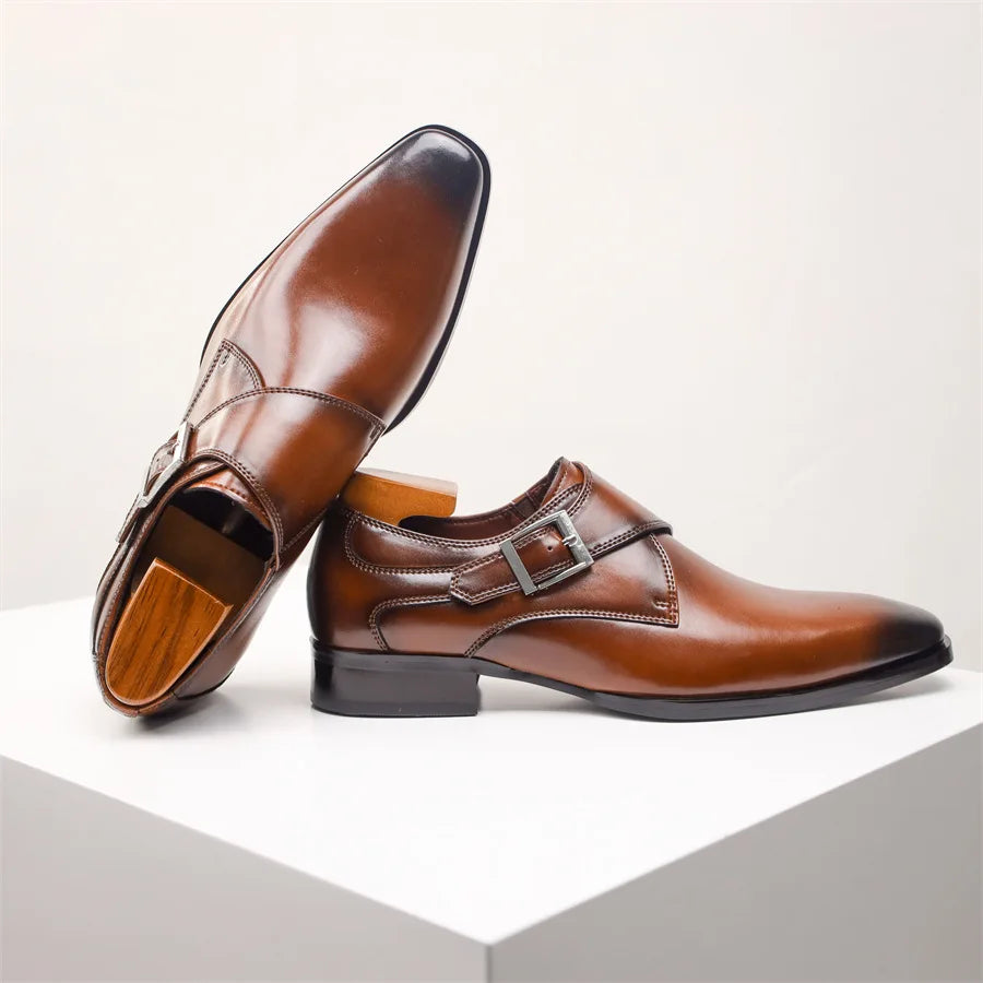 Lorenzo Milan - Handcrafted Italian Elegant Buckle Shoes - Solorfit