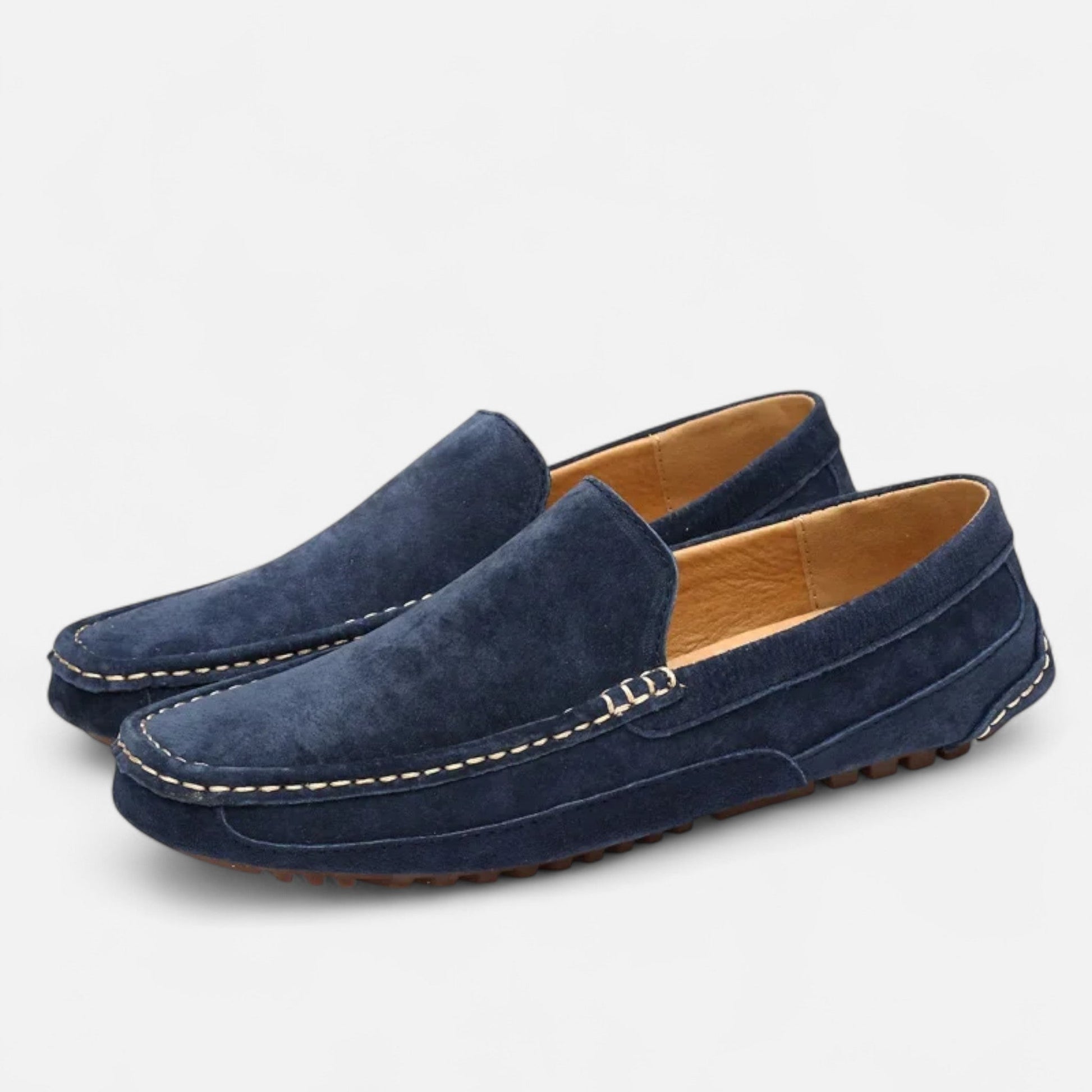 Ariste Men’s Suede Leather Loafers – Luxury Casual Moccasins with Elegant Design