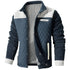 Flavio Men’s Classic Warm Coat with Buttons – Elegant Winter Jacket - Solorfit