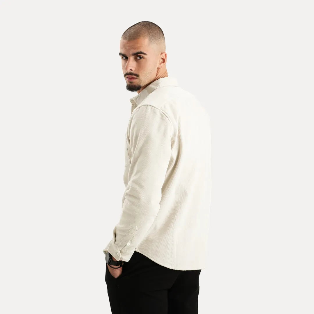 Stéphane Parker Corduroy Long Sleeve Button Vest