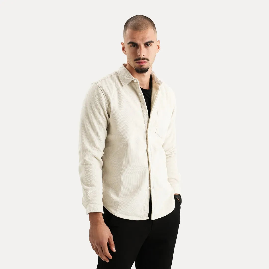Stéphane Parker Corduroy Long Sleeve Button Vest