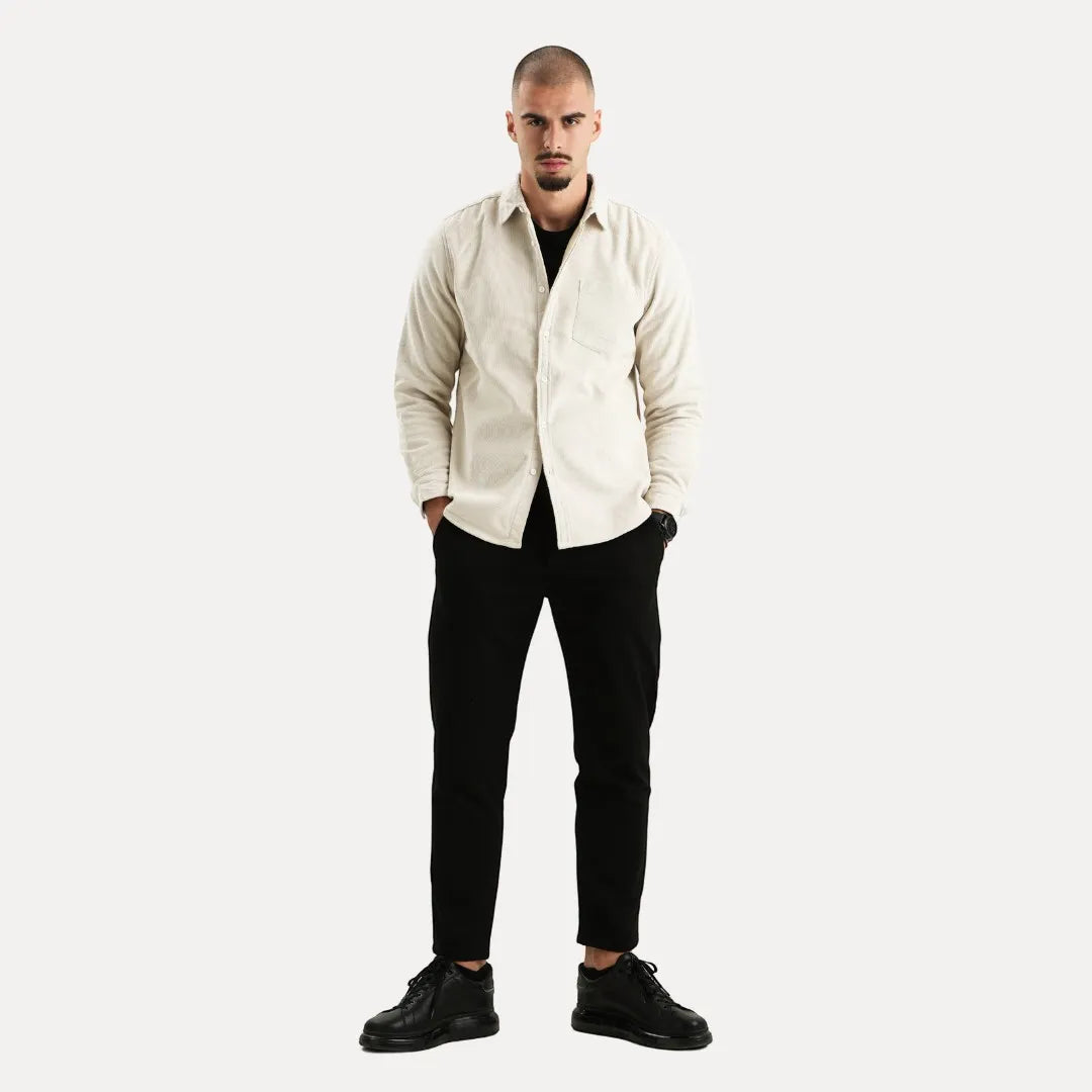 Stéphane Parker Corduroy Long Sleeve Button Vest