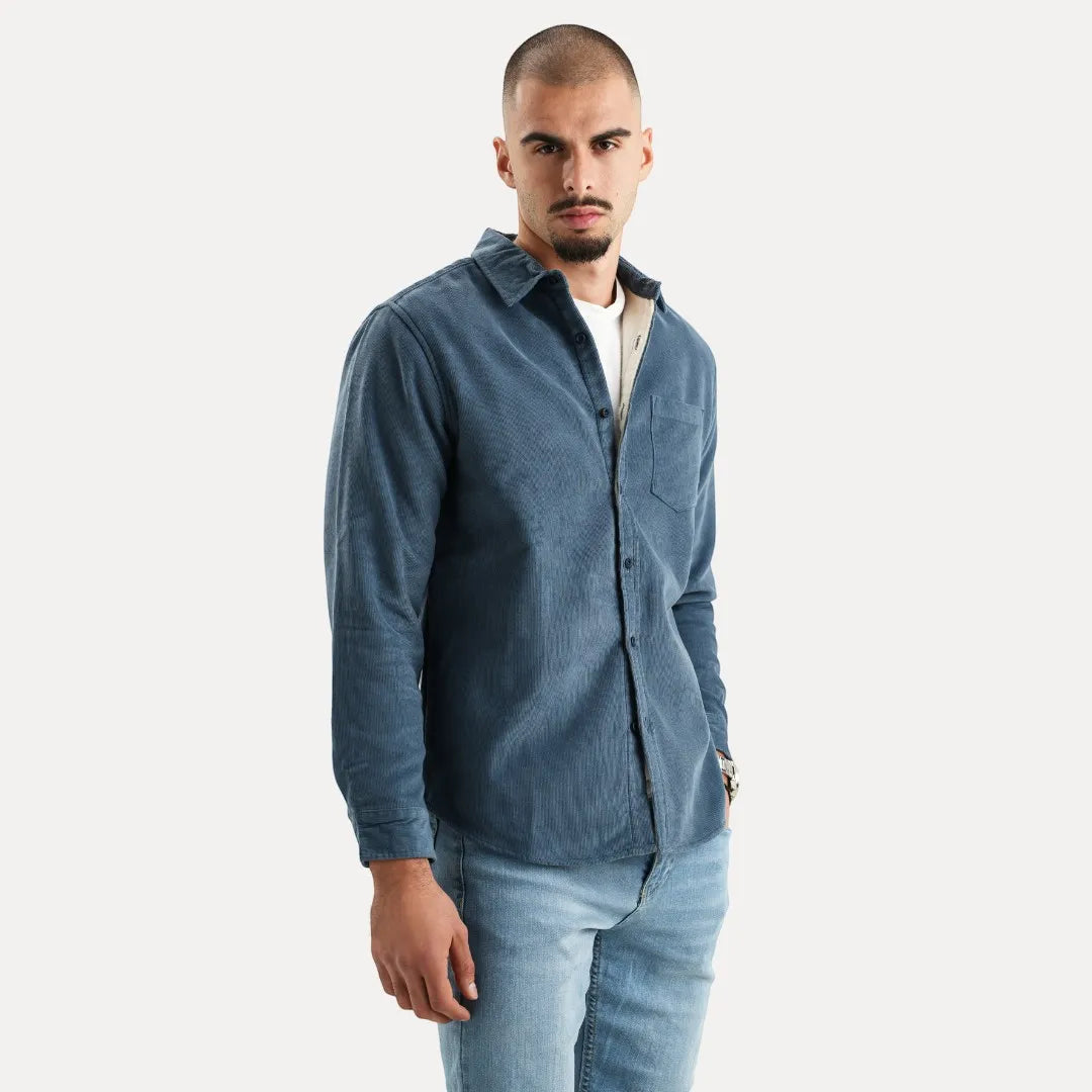 Stéphane Parker Corduroy Long Sleeve Button Vest
