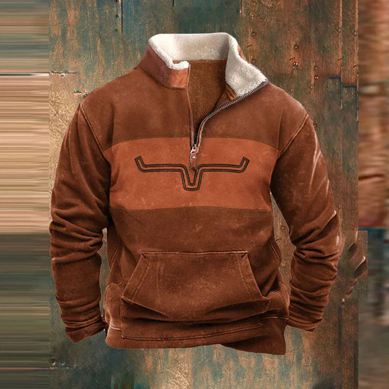 Levi - Men’s Modern Zip-Up Sweater – Casual Lightweight Knit Jacket - Solorfit