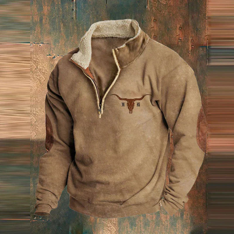 Levi - Men’s Modern Zip-Up Sweater – Casual Lightweight Knit Jacket - Solorfit