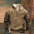 Levi - Men’s Modern Zip-Up Sweater – Casual Lightweight Knit Jacket - Solorfit