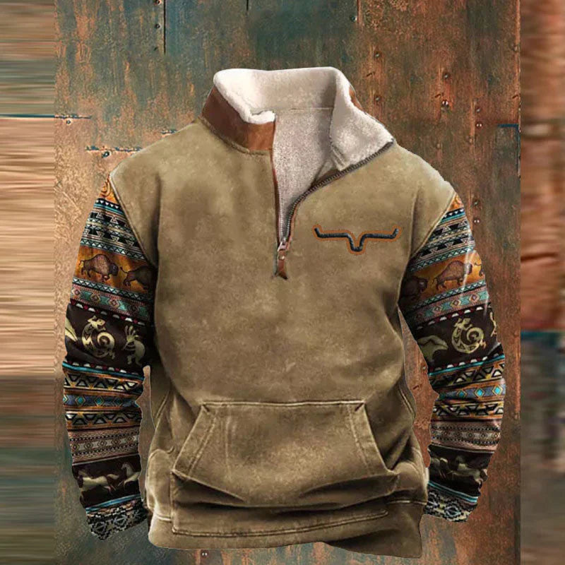 Levi - Men’s Modern Zip-Up Sweater – Casual Lightweight Knit Jacket - Solorfit