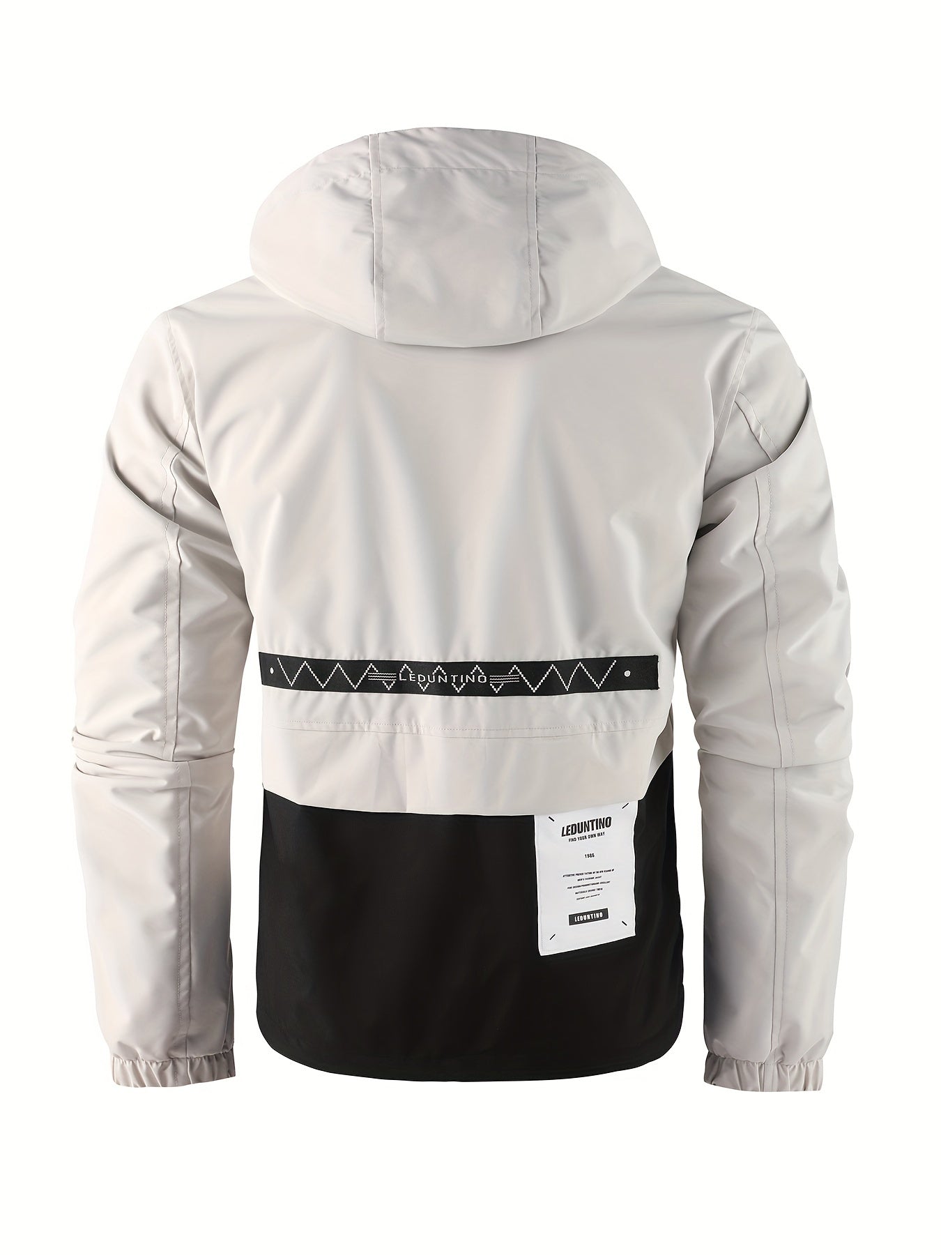 Men's Hooded Jacket Men's Outdoor Warm Storm Jacket Casual Multi-Pocket Cargo Jacket