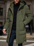 Elegant Long Men’s Coat – Warm Winter Overcoat - Solorfit