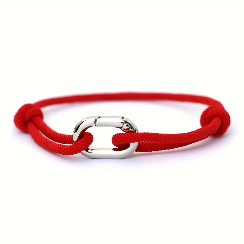 Solorfit | Simple Style 3mm Thin Rope Bracelet – Handmade Sliding Knot Macrame Friendship Bracelet - Solorfit