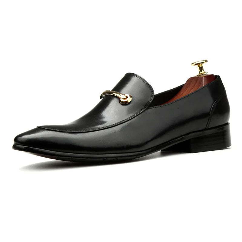 Lusso Elegance - Italian Style Genuine Leather Loafers for Men