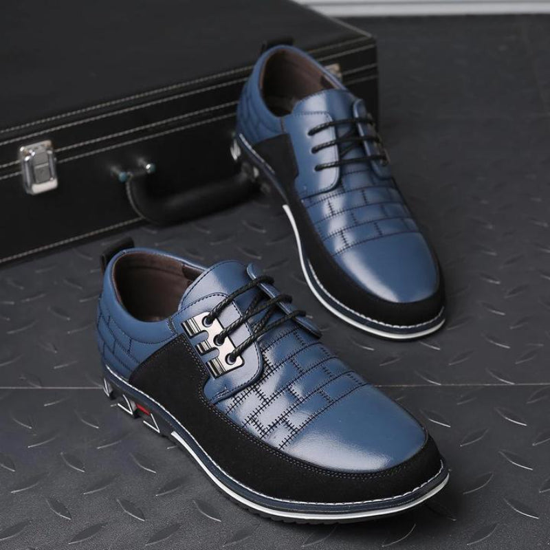 Orthopedic Leather Shoes Men Classy Elegant - Solorfit