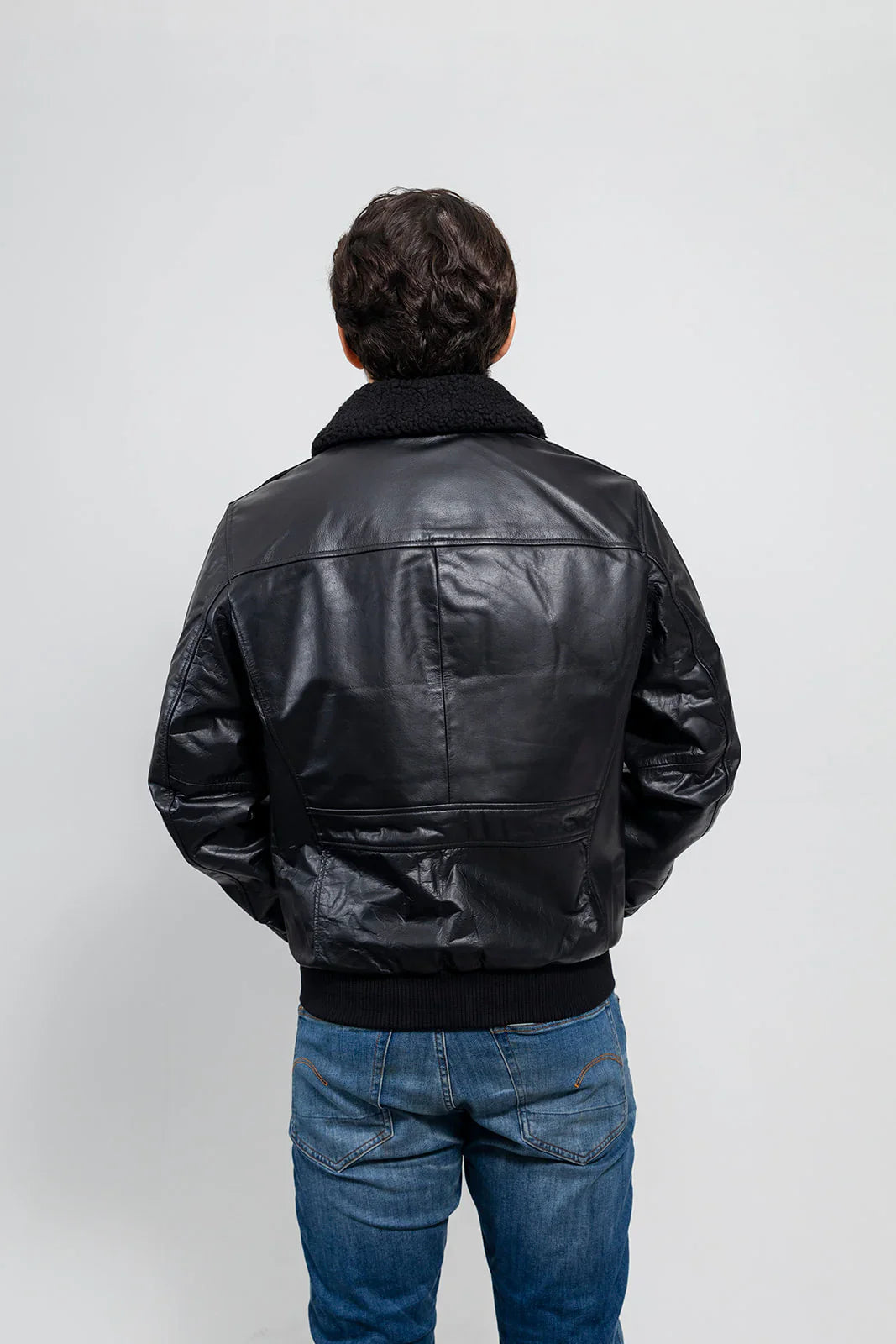 Solorfit Cruze Bomber Men's Fashion Leather Jacket