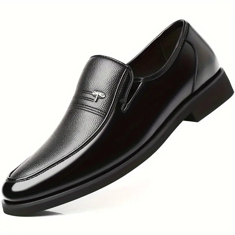 Men’s Leather Loafers – Lightweight Breathable Slip-On Shoes - Solorfit