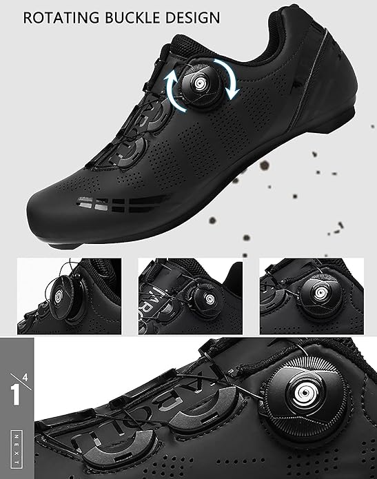 Men’s Road Cycling Shoes – Ultra-Light Breathable Bike Shoes for Performance Riding - Solorfit