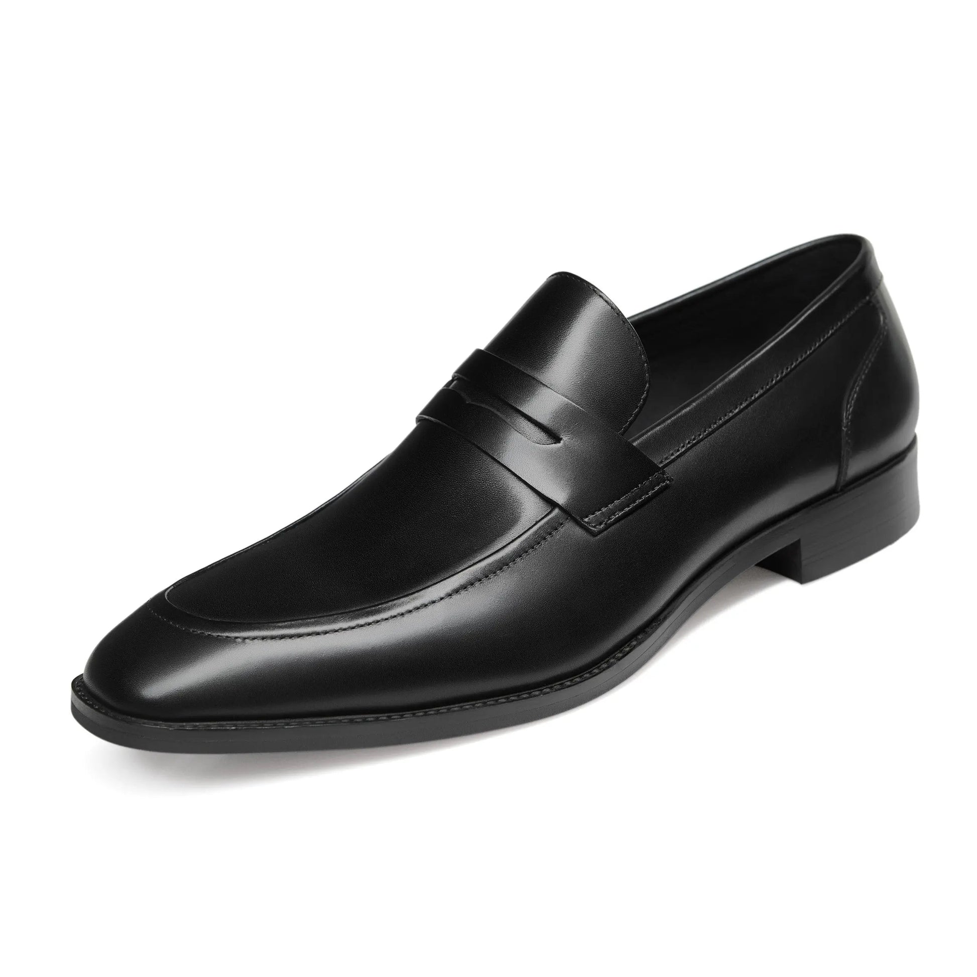 Slip-On Men Leather Penny Loafers