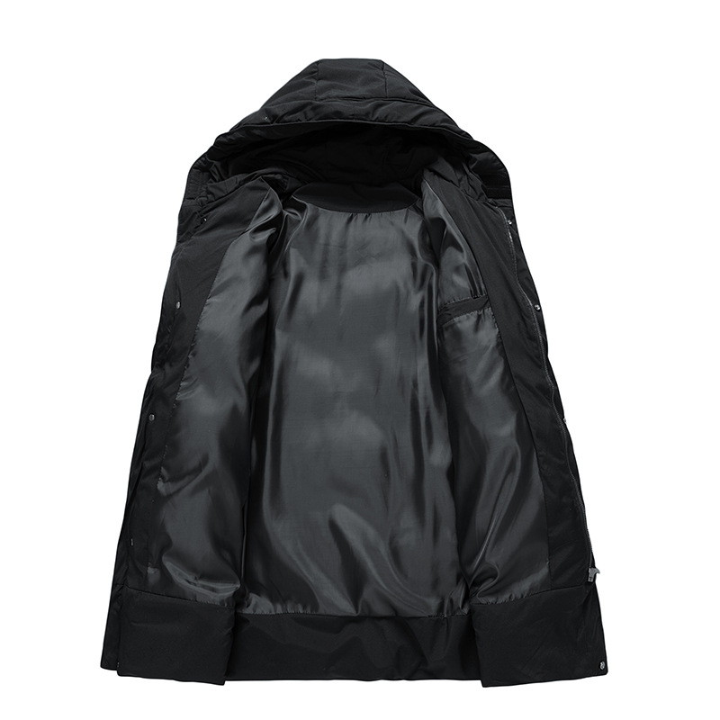 Elegant Long Men’s Coat – Warm Winter Overcoat - Solorfit