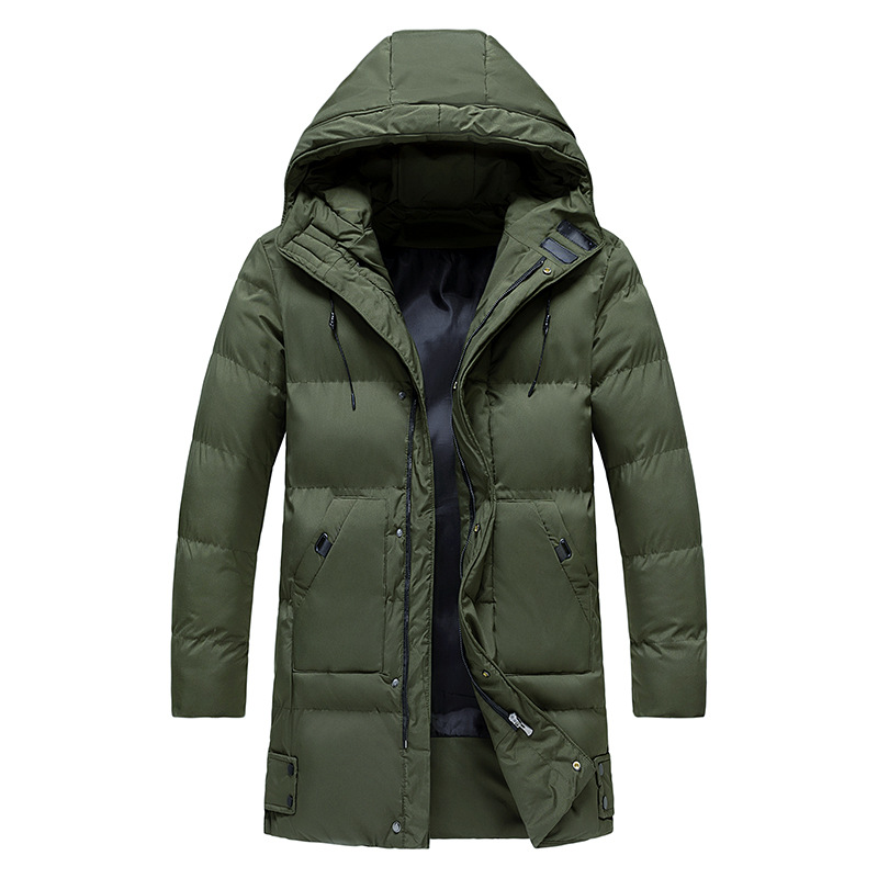 Elegant Long Men’s Coat – Warm Winter Overcoat - Solorfit