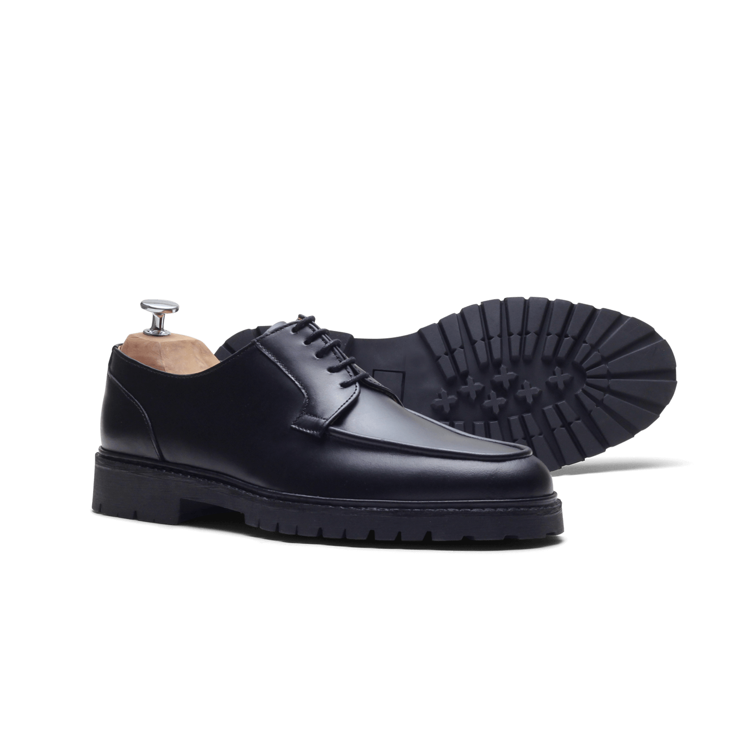Black Classic Italian Dress Sneakers – Men’s Leather Low Top Shoes