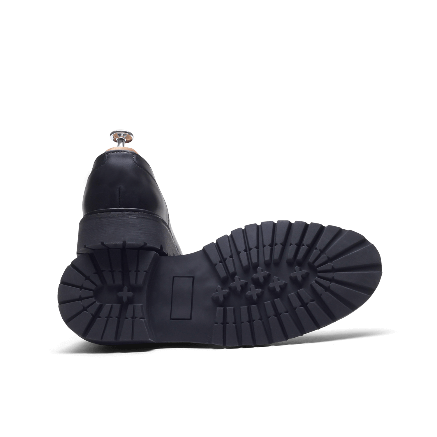 Black Classic Italian Dress Sneakers – Men’s Leather Low Top Shoes