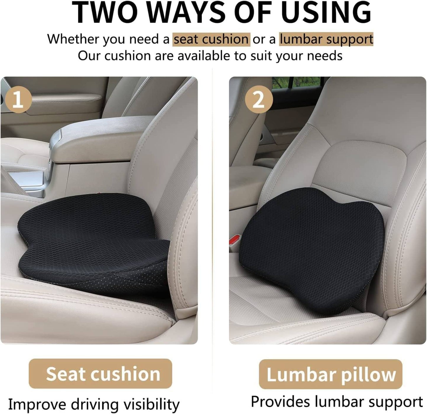 Car Booster Seat Cushion For Adult