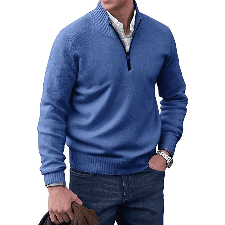 Men's Quarter Zip Jumper - Solorfit