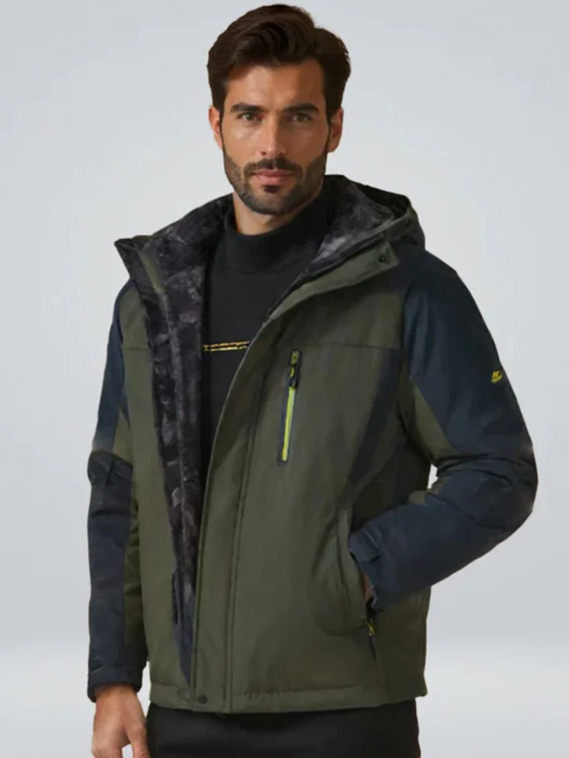 Armin Waterproof Winter Jacket – Men’s Cold Weather Coat