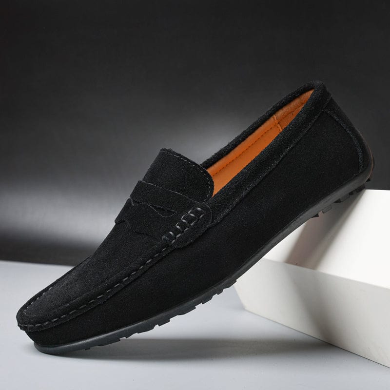 Suede Loafers Elegant Soft