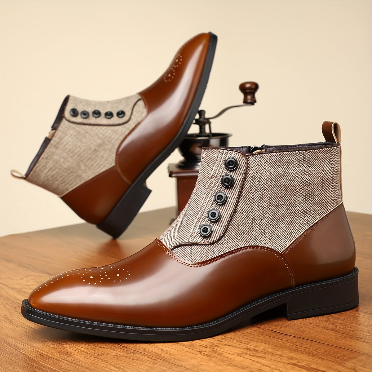 Gerald Wentworth Chelsea Leather Boots – Classic Men’s Footwear