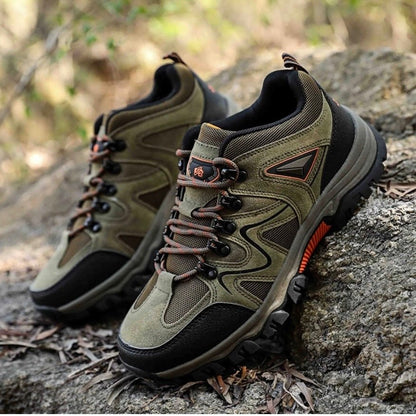 Men's comfortable hiking boots with non-slip soles