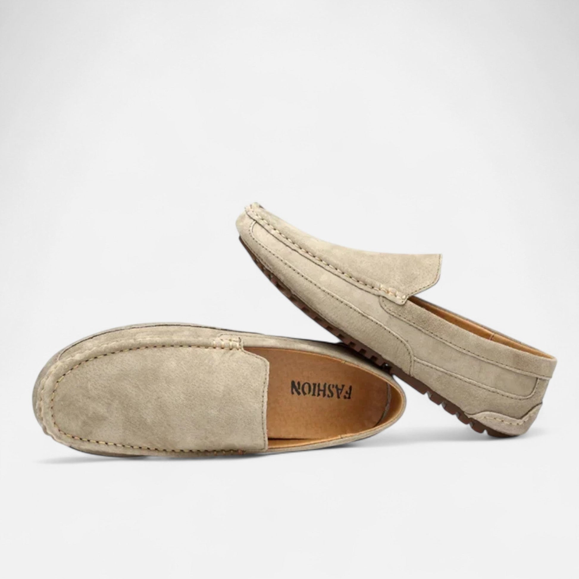 Ariste Men’s Suede Leather Loafers – Luxury Casual Moccasins with Elegant Design
