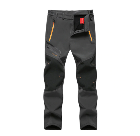 Kwaikjian Men’s Winter Fleece Lined Track Pants – Warm Athletic Work Joggers