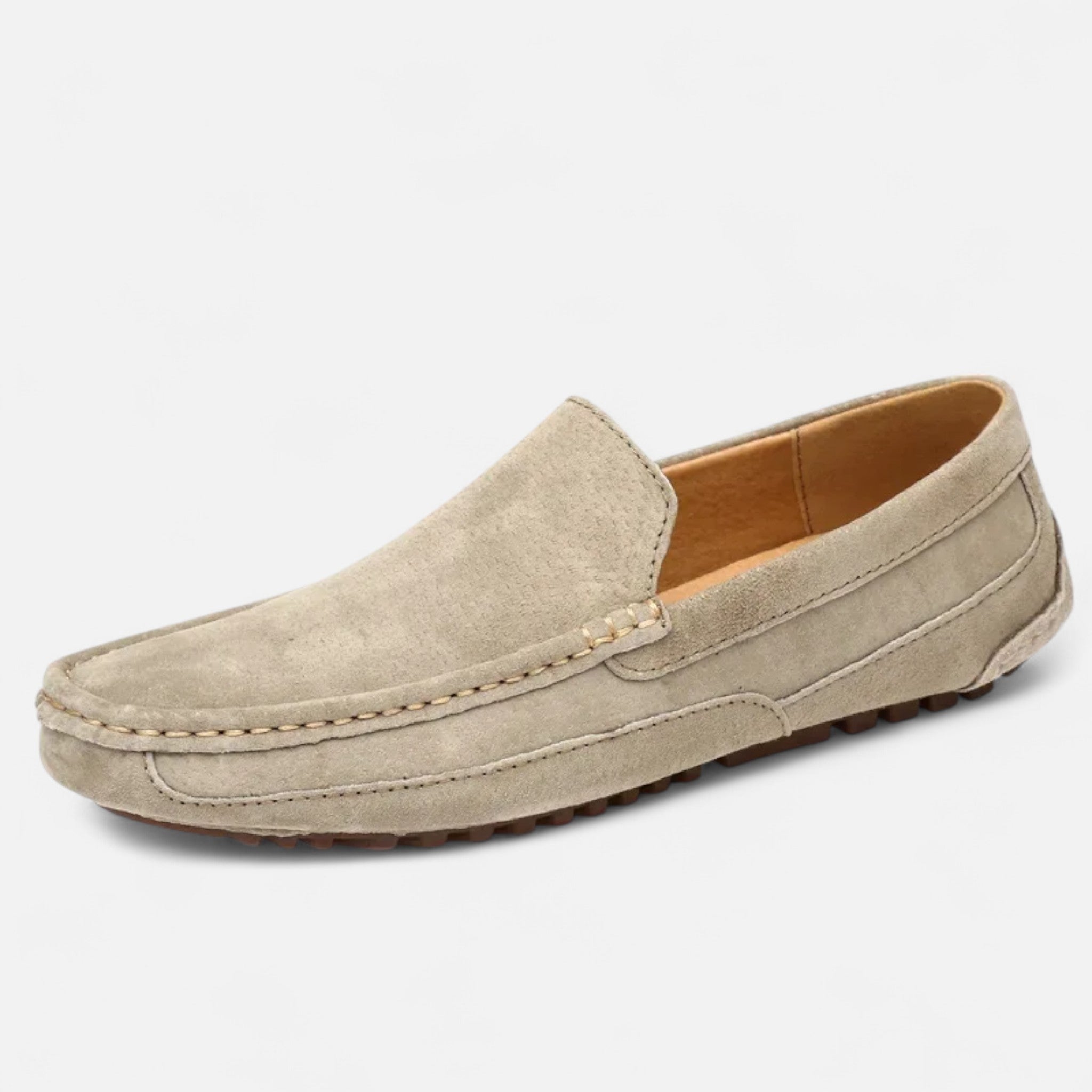 Ariste Men’s Suede Leather Loafers – Luxury Casual Moccasins with Elegant Design