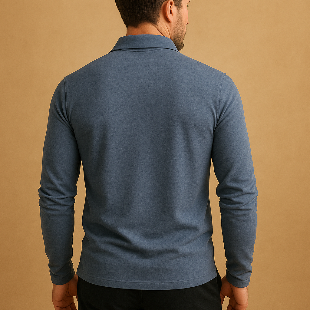 Men’s Cotton Polo Shirt with Classic Fit | Thijs