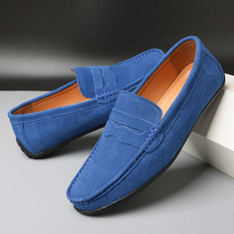 Suede Loafers Elegant Soft